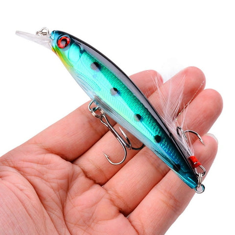 1PCS Laser Minnow Fishing Lure