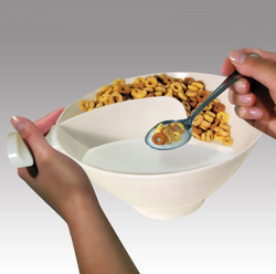 Anti-Soggy Separated Cereal Bowl