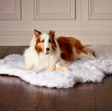 Pup FurBed - Orthopedic Dog Bed with Vegan Fur Memory Foam