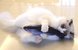 Stuffed Catnip Kicker Fish Toy