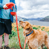 Essential Leash - Multi-functional Dog Leash With Built-in Water Bottle, Bowl & Waste Bag Dispenser