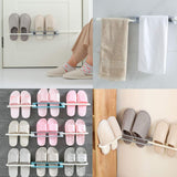 SlipSlippers - Self Adhesive Foldable Slipper Organizer Rack