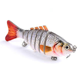 1PCS Fishing Baits Trolling Swim Minnow Wobbler