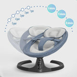 RockyBaby - Smart Baby Swing & Bluetooth Rocker