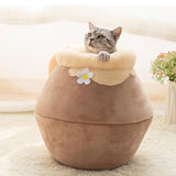 CozyPot - 3 In 1 Transforming Cave and Bed Cat Cushion