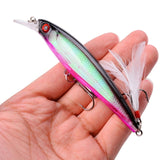 1PCS Laser Minnow Fishing Lure