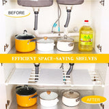 InstantShelf - Adjustable Space Saving Instant Storage Rack