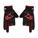 1 Pair Fishing Gloves  Anti-slip 3 Cut Finger