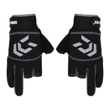 1 Pair Fishing Gloves  Anti-slip 3 Cut Finger