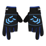 1 Pair Fishing Gloves  Anti-slip 3 Cut Finger