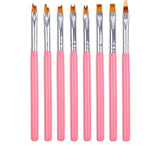 FloraPen - Chic Flower Petal Nail Art Brush Pen Set