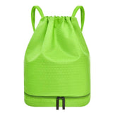 SportyBag - Wet and Dry Drawstring Sports Backpack