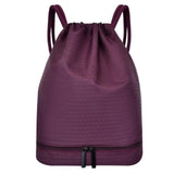 SportyBag - Wet and Dry Drawstring Sports Backpack