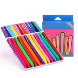 ColorCool - Durable Anti-Roll & Non-Sticky Triangle Crayon Set