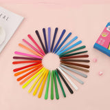 ColorCool - Durable Anti-Roll & Non-Sticky Triangle Crayon Set