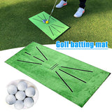 Golf Training Mat for Swing Detection