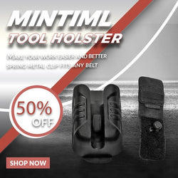 Mintiml™ Tool Holster 1Pc Multi-functional Electric Drill Portable Waist Tool Buckle For Wrench Hammer Screw Outdoor Travel Clip