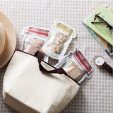 Mason Jar Zipper Bags