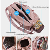 DuffelBuddy - Wet & Dry Gym Duffel Bag with Shoes Pocket