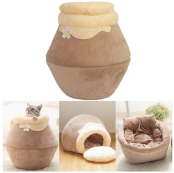 CozyPot - 3 In 1 Transforming Cave and Bed Cat Cushion